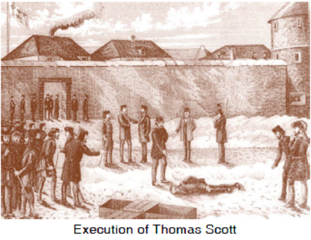 Thomas Scott is executed