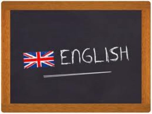 I started to study English at school.