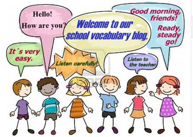 My first english test