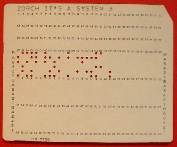 Punch Card saves Census