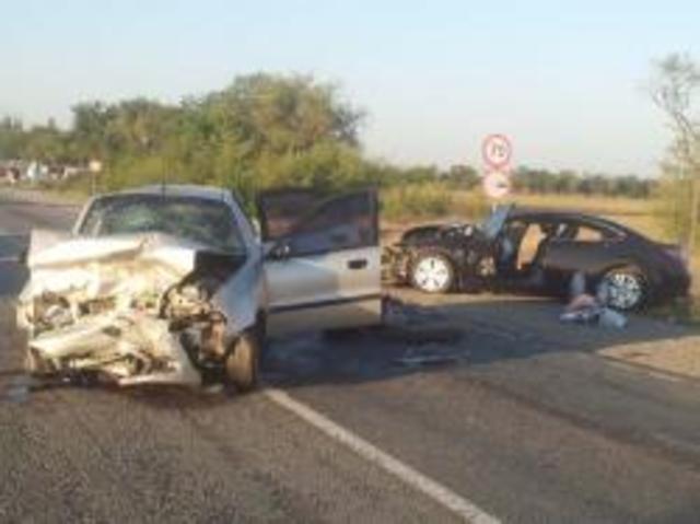 Авария на встречной полосе