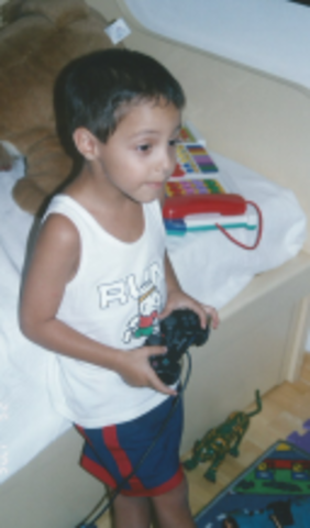 Tiago - Primeiro videogame