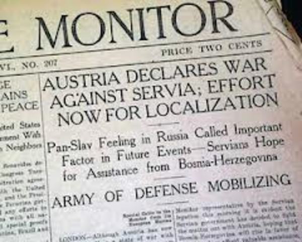 The First Declaration of War