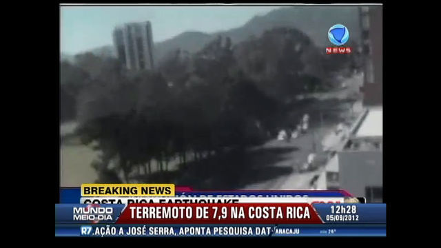 terremoto na Costa Rica