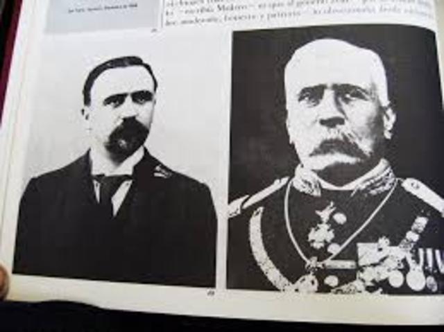 Diaz ran against Francisco I. Madero for president of the Mexican Republic