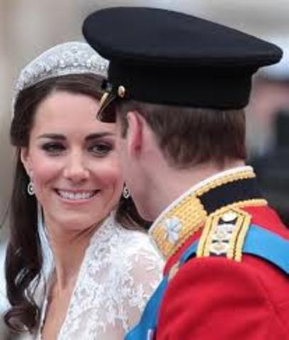 Casamento real do Príncipe William e Kate Middleton.