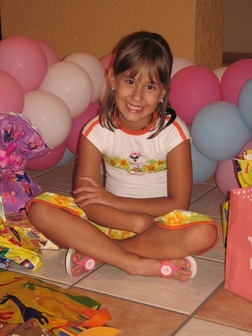 O oitavo aniversário da Ana