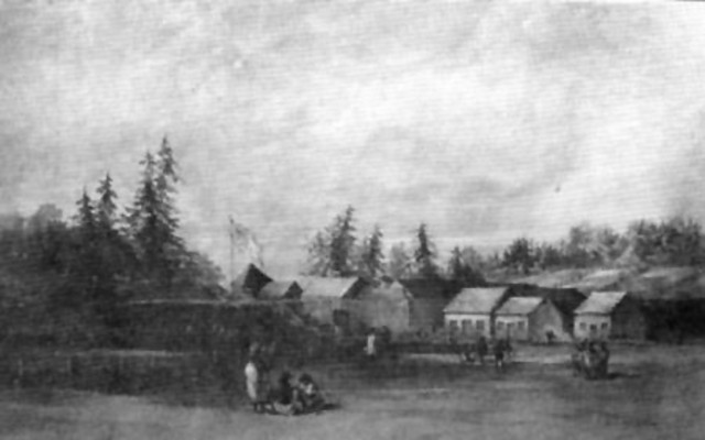 Jason and Daniel Lee start the First Mission in the Oregon Country.