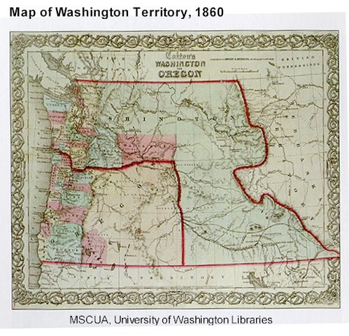 Washington Territory is Created
