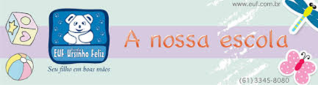 Mateus começou a estudar no colegio Ursinho Feliz