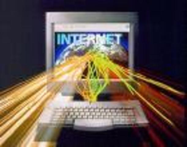 The internet was put in to use