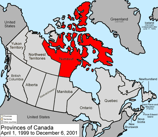 NUNAVUT JOINS CONFEDERATION