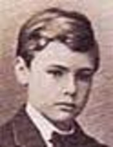 Alfred Nobel As A Child