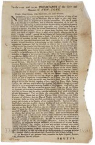 Policy on non importation