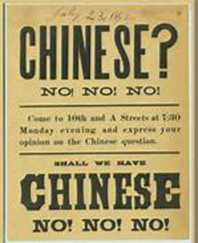 Chinese exlusion act
