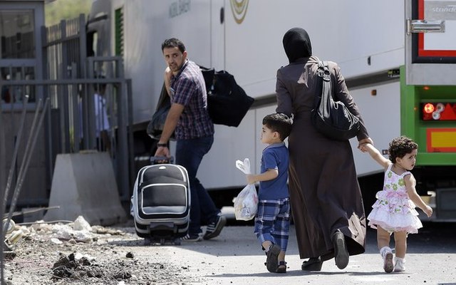 Refugiados na Siría