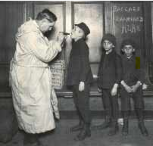 Entering Ellis Island