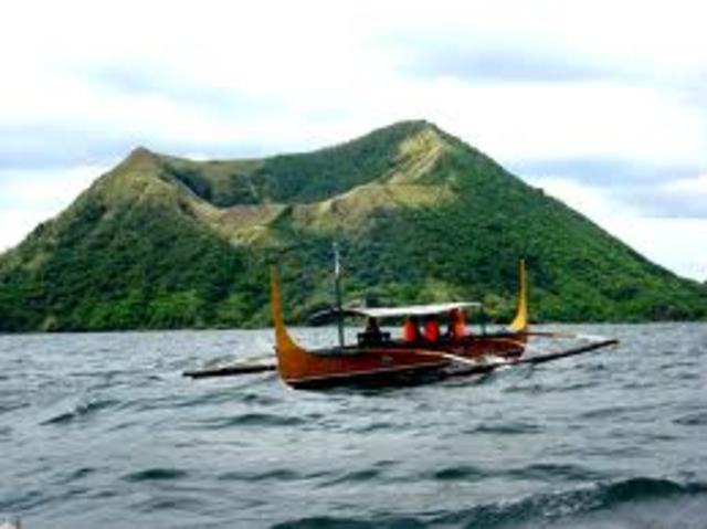 Taal in Luzon, Phillipines