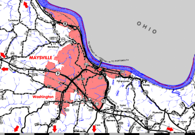 Jackson's veto of the Maysville Road