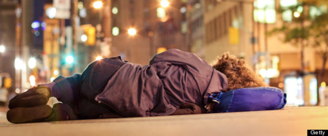 Sleeping on the Street