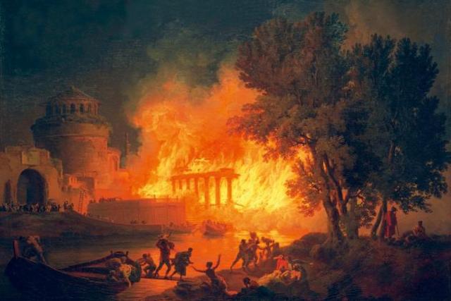 Rooman palo (Neron leimaus)