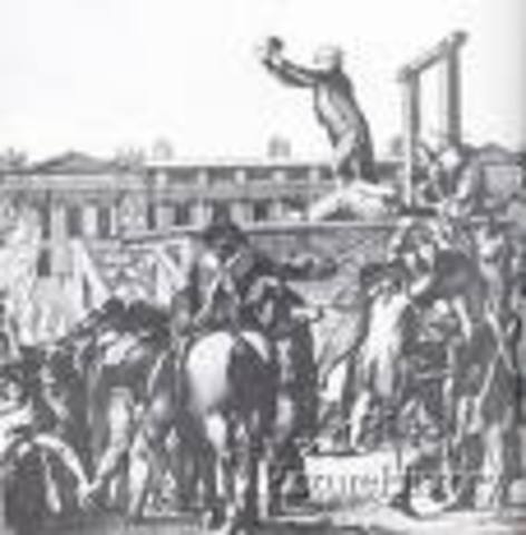 Guillotine for King?