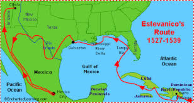 Fray Marcos and Esteban Journey