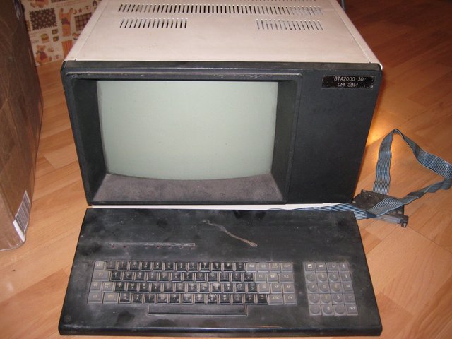 векторный дисплей СМ-7316