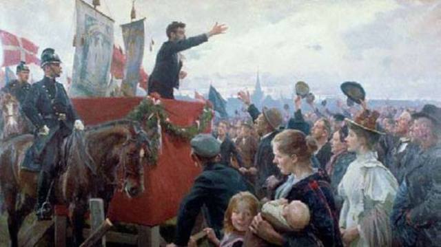 Louis Pio grundlægger sin socialistiske bevægelse