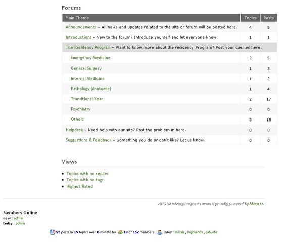 Stage 6: Customizing Forum and adding content