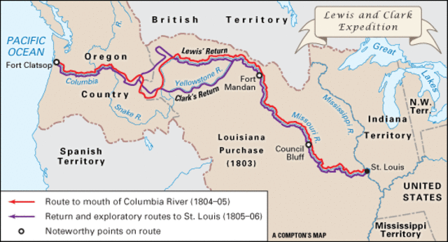 The Lewis and Clark Journey