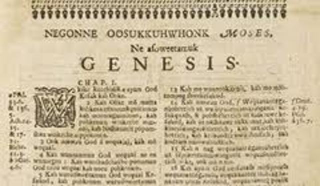first printed Bible