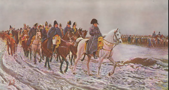 Napoleon crowns himself emperor and begins to create a vast European empire.