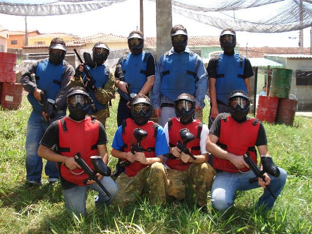 Tomás - Primeiro aniversário no Paintball