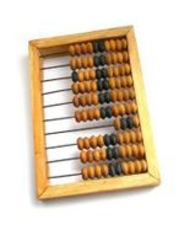 Преобразование дощатого счёта на счёты