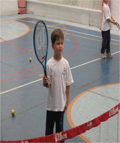 Aula de tenis