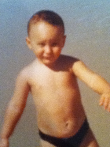 Gustavo vai à praia pela primira vez