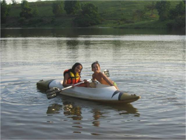 primeira vez no caiaque