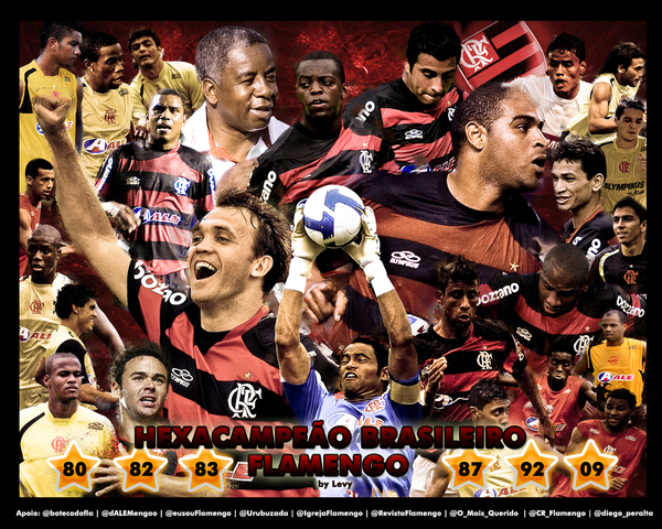 Flamengo ganha o campeonato brasileiro