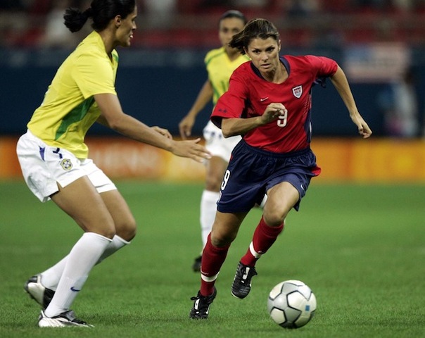 Mia Hamm Joined the United States Women's National Soccer Team