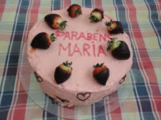 Maria- Meu 8º Aniversário