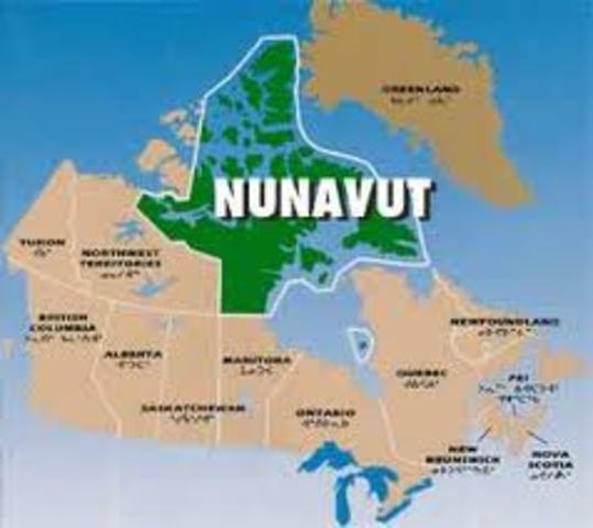Nunavut Joined Canada