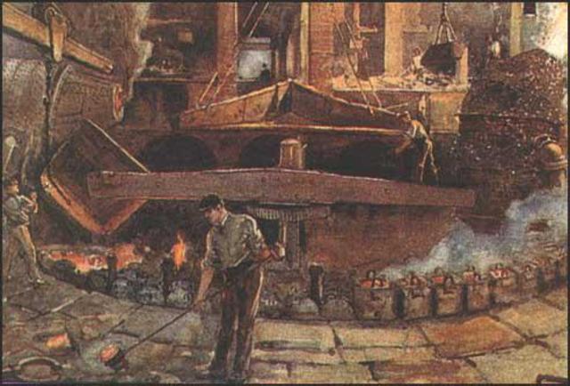 Bessemer Steel Making