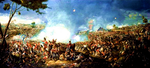 Napoleon is defeated at the Battle of Waterloo