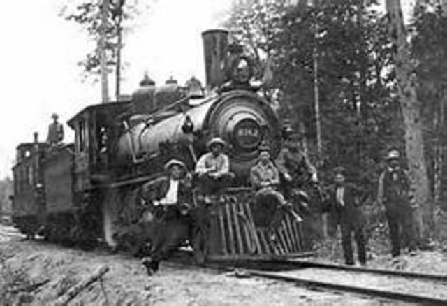 Ariving in Washington State on the Transcontinetal Railroad