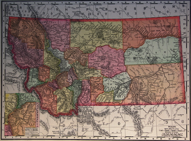 Montana, New House and Flat Land