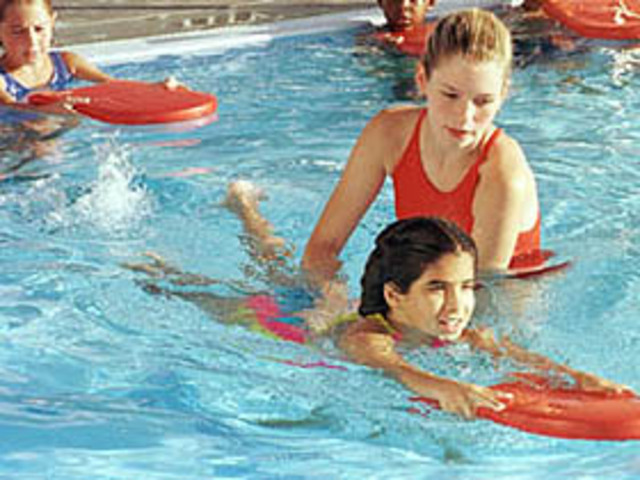 My first Swimming lesson