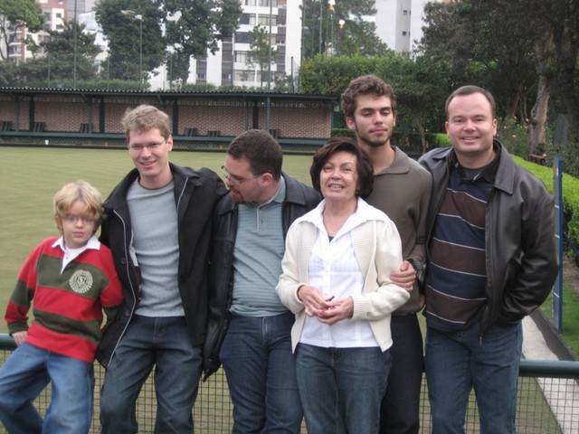 No clube SPAC com minha familia - Joaquim