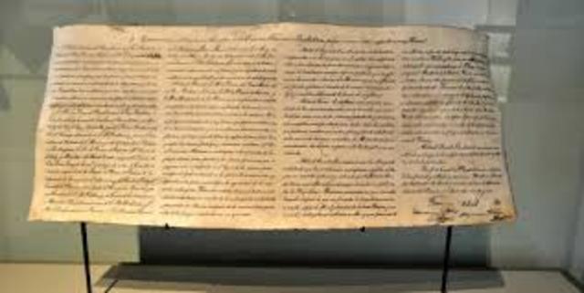 El 31 de octubre de 1861, convencion en Londres