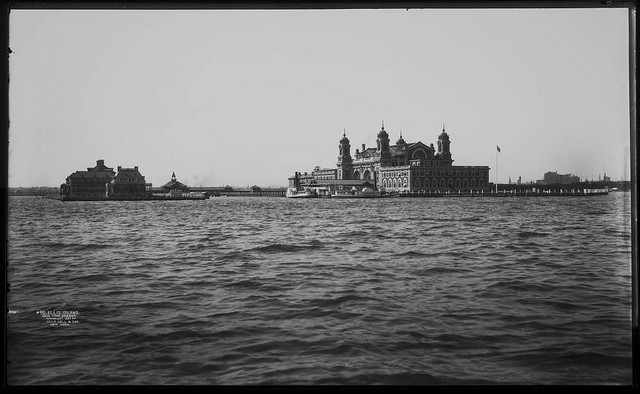 Arriving at Ellis Island